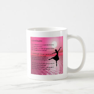 Granddaughter Poem - ballerina Coffee Mug