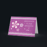 Granddaughter Religious Birthday, Flowers, Daisies Card<br><div class="desc">This cute purple birthday card for your granddaughter,  has a quilted sewn look with gingham style daisies. Celebrate the special girl that God has given to you!</div>