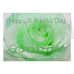 granddaughter St. Patrick's Irish roses