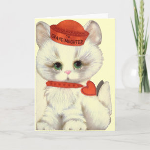 Granddaughter Valentine's Greeting Card