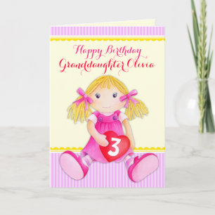 Granddaughter's big daughter card
