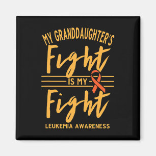 Granddaughter's Fight Is My Fight Leukaemia Awaren Magnet