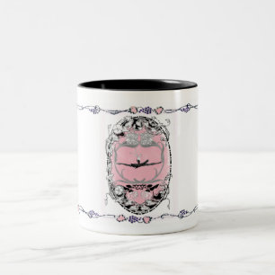 Grande Jete in Flowered Oval Mug
