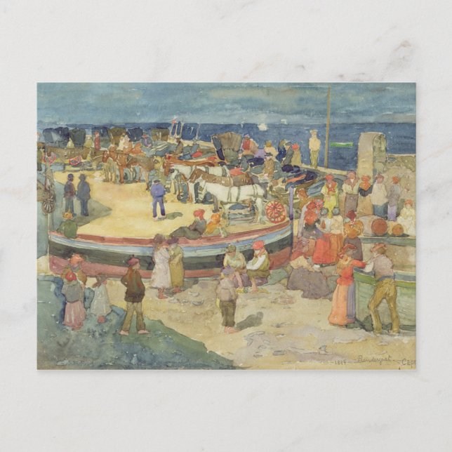 Grande Marina, Capri Postcard (Front)