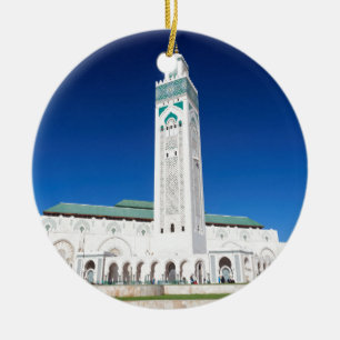Grande Mosquée Hassan II, Casablanca, Morocco Ceramic Ornament