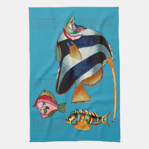 Grande Poisson Hand Towel