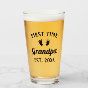 Grandfather Abuelo Nonno Gramps First Time Grandpa Glass