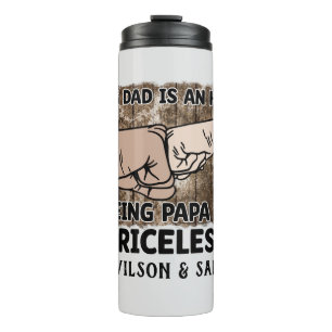 Grandfather   Being Papa Is Priceless   Father Thermal Tumbler