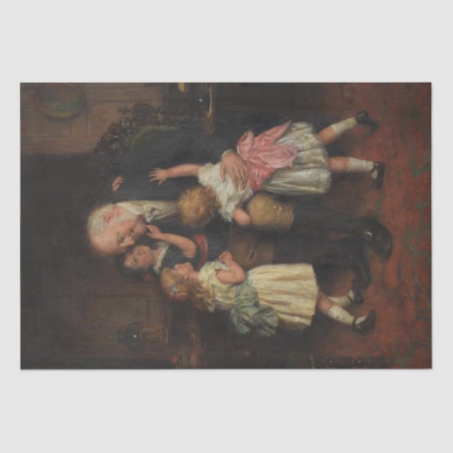 Grandfather (by Joseph Clark) Tissue Paper (Front)