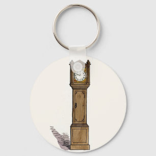 Grandfather Clock Key Ring