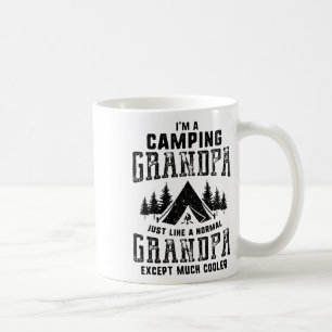 Grandfather Father's Day Gift Camping Grandpa Men Coffee Mug