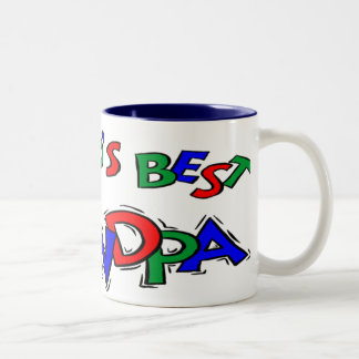 Grandfather Fathers Day Gifts Two-Tone Coffee Mug