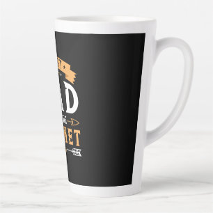 Grandfather Gift Best Dad Of The Planet Latte Mug
