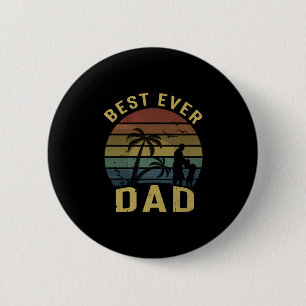 Grandfather Gift   Best Ever Dad 6 Cm Round Badge