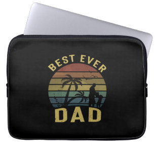 Grandfather Gift Best Ever Dad Laptop Sleeve