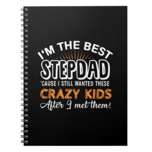 Grandfather Gift   I Am The Best Step Dad Notebook