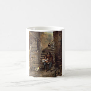 Grandfather Looking After His Grandson Coffee Mug