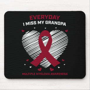 Grandfather Multiple Myeloma Grandpa Blood Cancer Mouse Pad