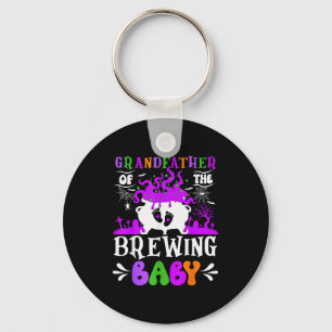Grandfather Of The Brewing Baby Grandpa To Be Hall Key Ring