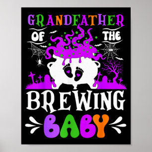 Grandfather Of The Brewing Baby Grandpa To Be Hall Poster