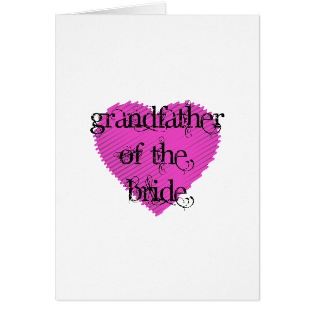 Grandfather of the Bride (Front)