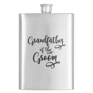Grandfather of the Groom Hip Flask