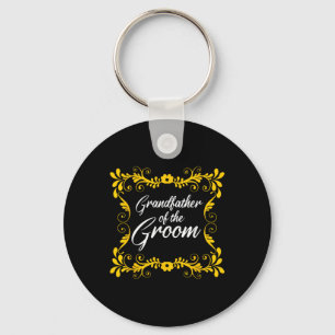 Grandfather Of The Groom Matching Bachelorette Par Key Ring