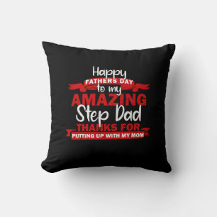 Grandfather Quotes Amazing Step Daddy Cushion