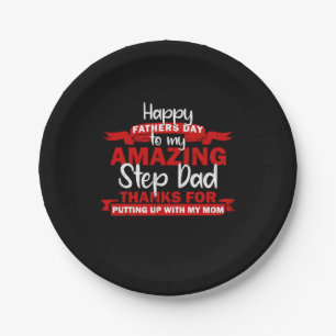 Grandfather Quotes Amazing Step Daddy Paper Plate