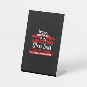 Grandfather Quotes Amazing Step Daddy Pedestal Sign