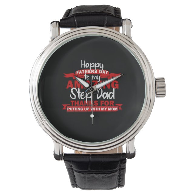 Grandfather Quotes | Amazing Step Daddy Watch (Front)
