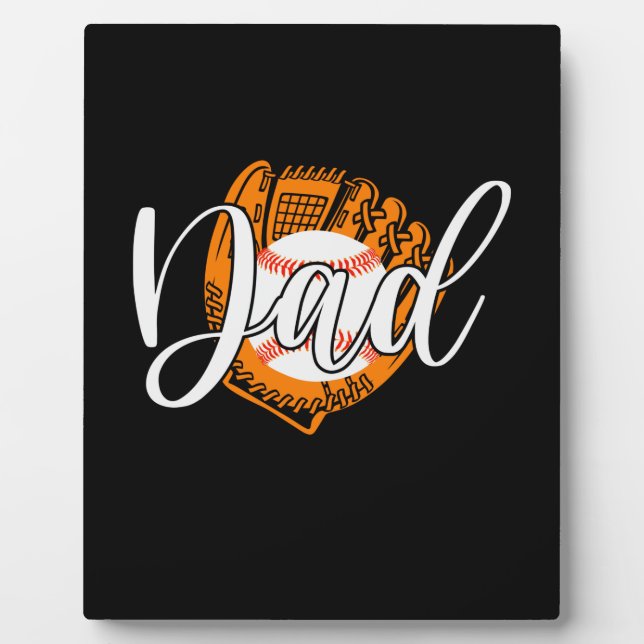 Grandfather Quotes | Baseball Dad Plaque (Front)