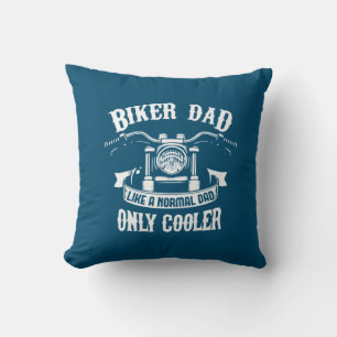 Grandfather Quotes Best Biker Dad Cushion
