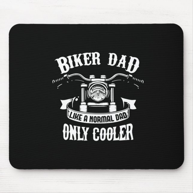 Grandfather Quotes | Best Biker Dad Mouse Pad (Front)