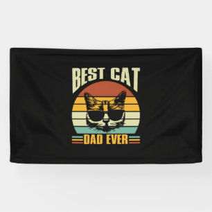 Grandfather Quotes Best Cat Dad Ever Banner
