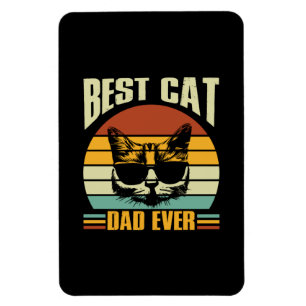 Grandfather Quotes   Best Cat Dad Ever Magnet