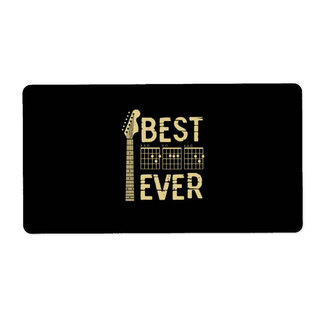 Grandfather Quotes | Best Dad Guitar Ever (Front)