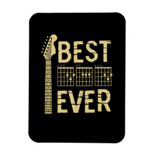 Grandfather Quotes   Best Dad Guitar Ever Magnet