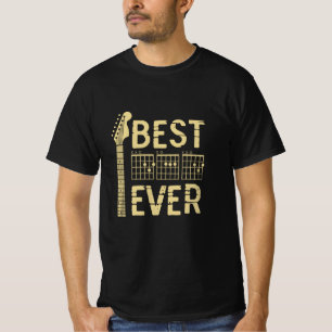 Grandfather Quotes   Best Dad Guitar Ever T-Shirt
