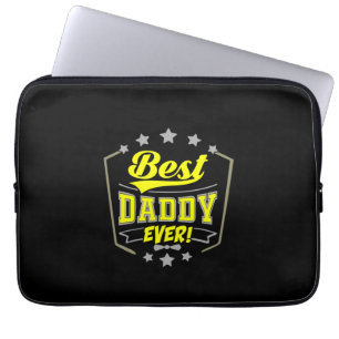 Grandfather Quotes   Best Daddy Ever Laptop Sleeve
