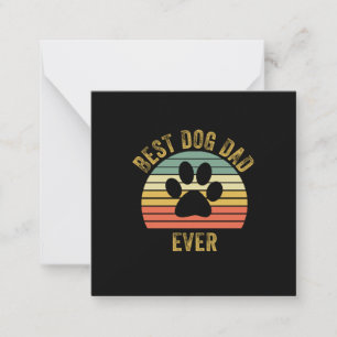 Grandfather Quotes Best Dog Dad Ever Card