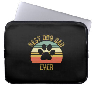Grandfather Quotes   Best Dog Dad Ever Laptop Sleeve