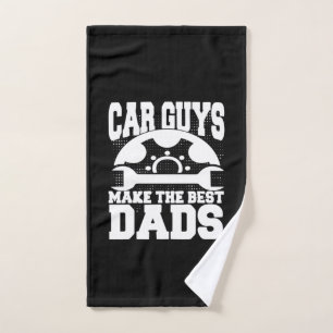 Grandfather Quotes Car Guys Make The Best Dads Hand Towel
