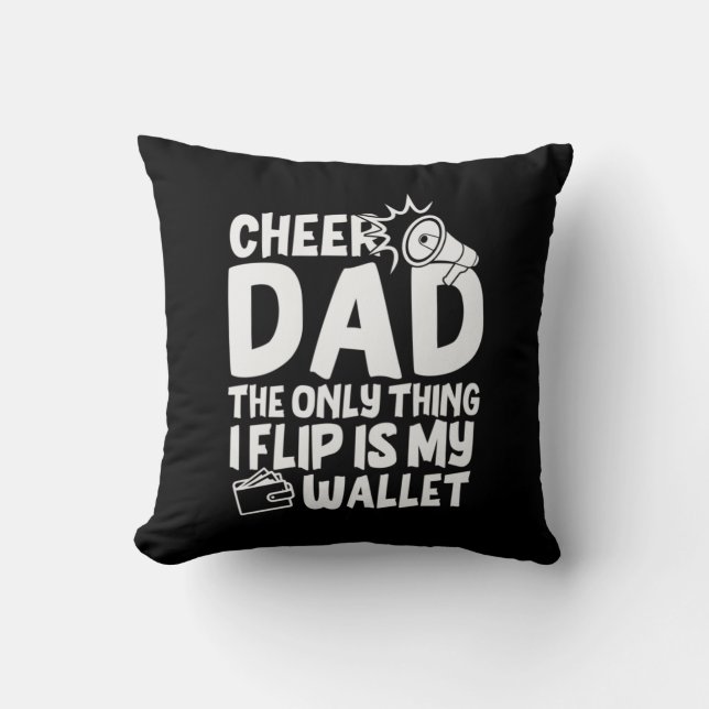 Grandfather Quotes | Cheer Dad The Only Thing Cushion (Front)