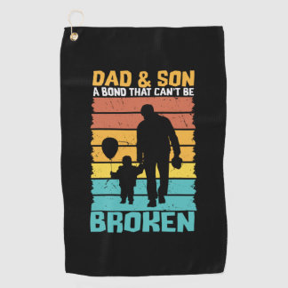 Grandfather Quotes | Dad And Son Golf Towel