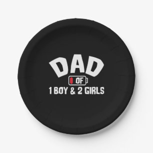 Grandfather Quotes   Dad Of One Boy Paper Plate
