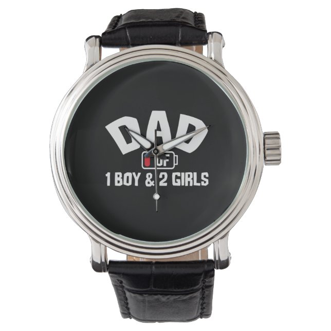 Grandfather Quotes | Dad Of One Boy Watch (Front)