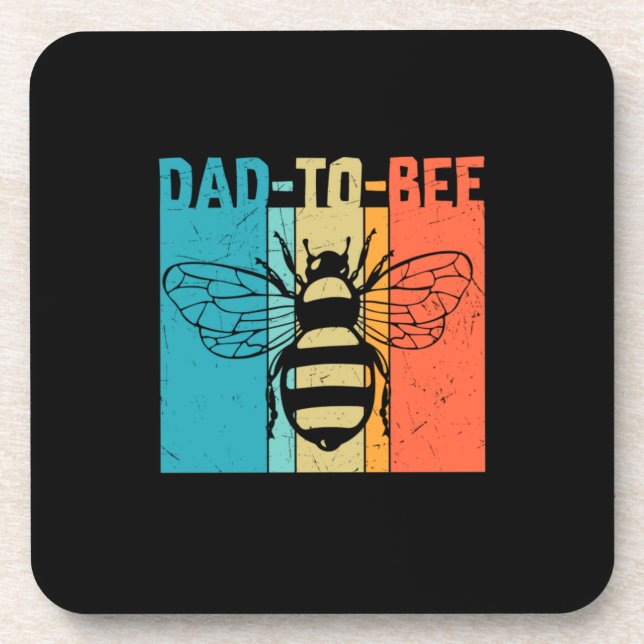 Grandfather Quotes | Dad To Bee Coaster (Front)