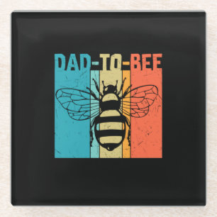 Grandfather Quotes   Dad To Bee Glass Coaster