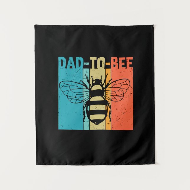 Grandfather Quotes | Dad To Bee Tapestry (Front)